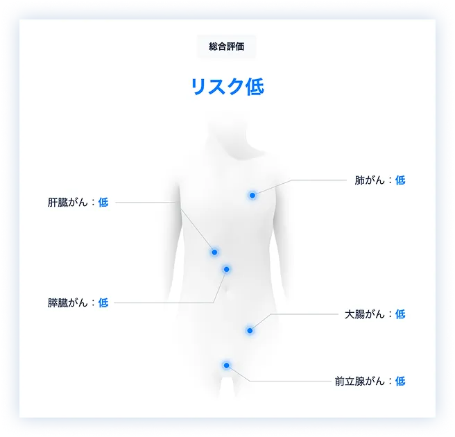 一目で分かるリスクのレベル